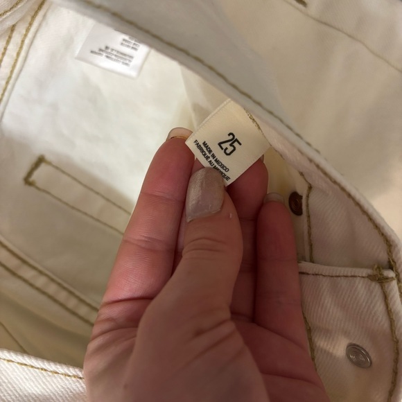 BDG Cream Straight Leg Jeans - Picture 4 of 8